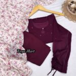 Premium White-Gold Designer Outfit (2 Color Options)