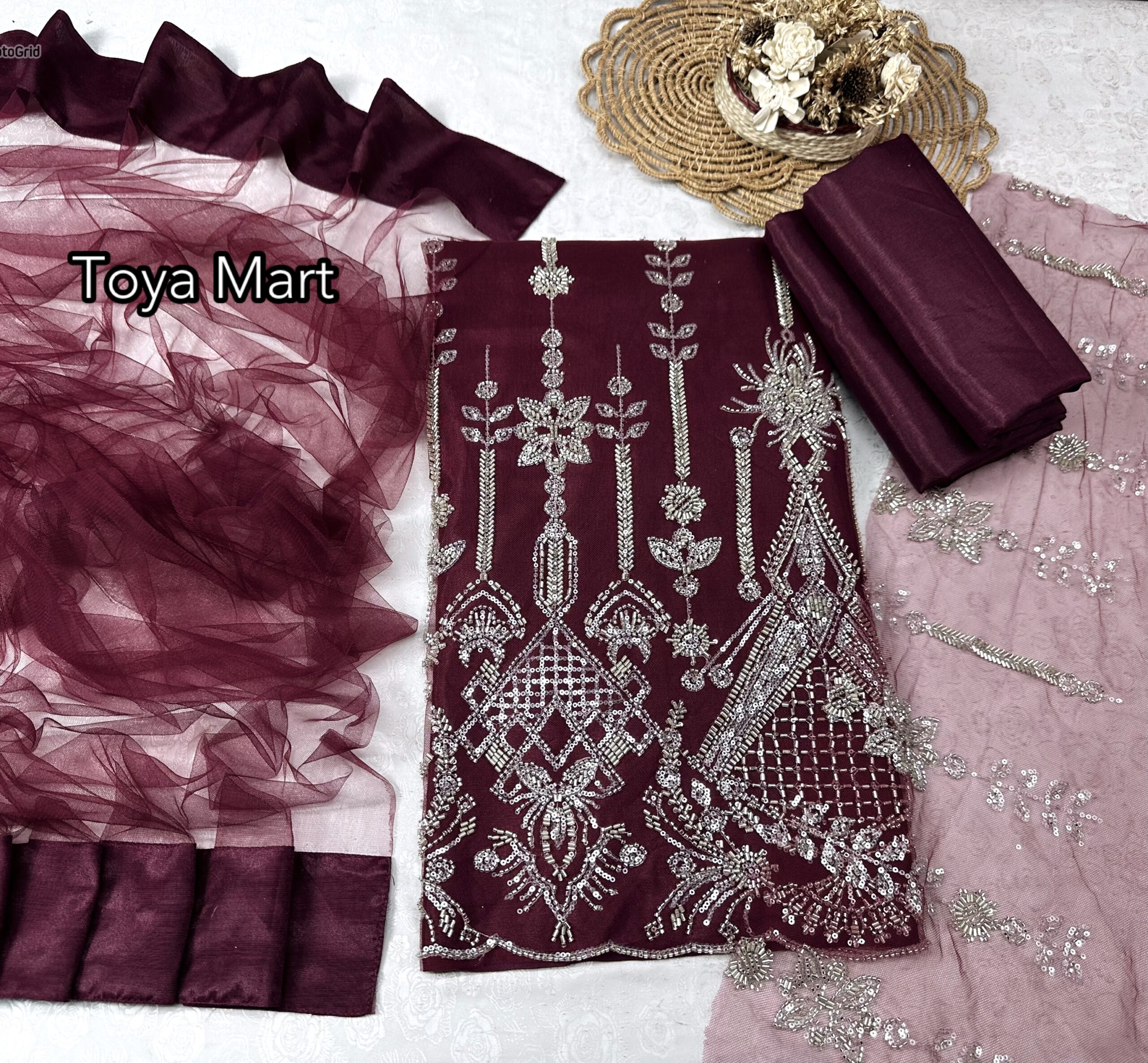 created-by-photogrid-416 Eid exclusive Gorgeous karcupi work - Image 1